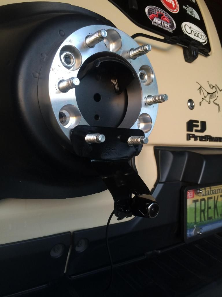 "OEM" Looking Camera Install Completed Toyota FJ Cruiser Forum